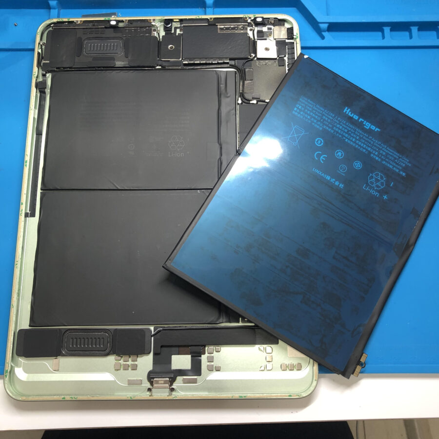 iPad Air 第4世代のバッテリー交換は、即日修理対応の【スマホ修理工房 池袋P'パルコ本店】