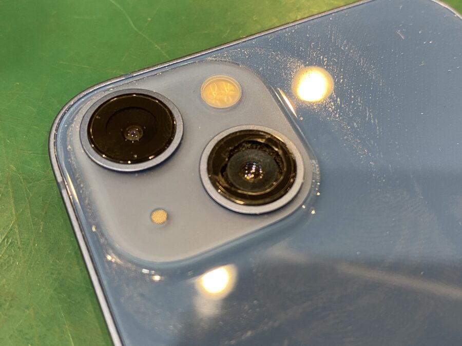 iPhone 13(アイフォン)カメラレンズ割れちゃったんですが… - 即日修理のスマホ修理工房ペリエ千葉店へ！