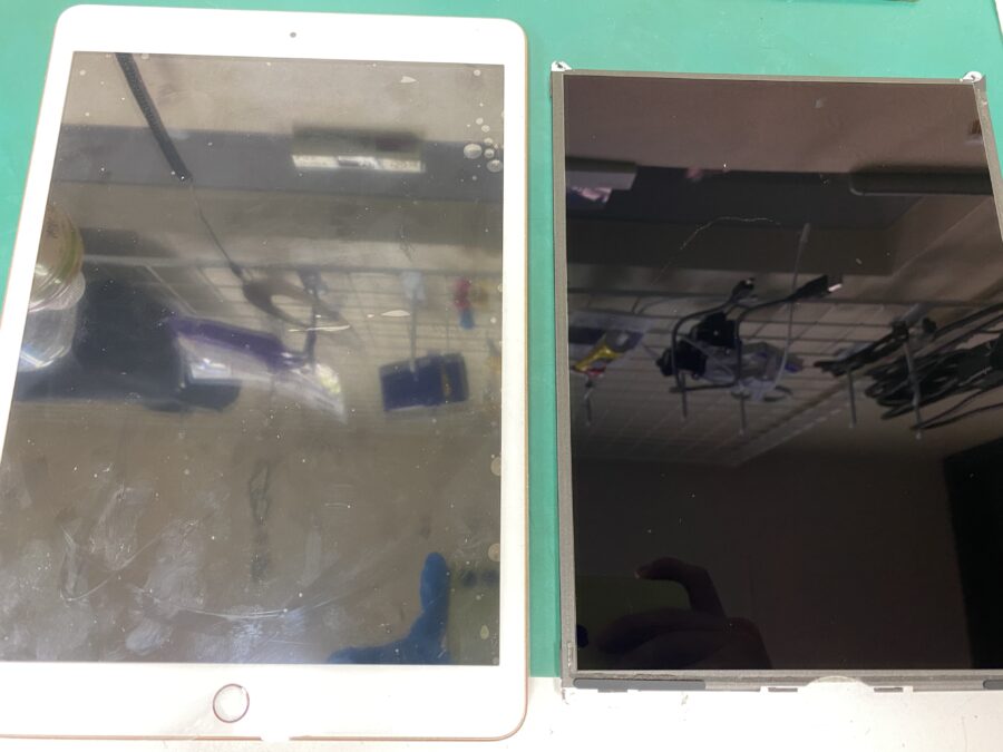 江東区西大島、亀戸近くのスマホ修理店！iPad第8世代(アイパッド)ガラスは割れていないのに液晶が映らない。