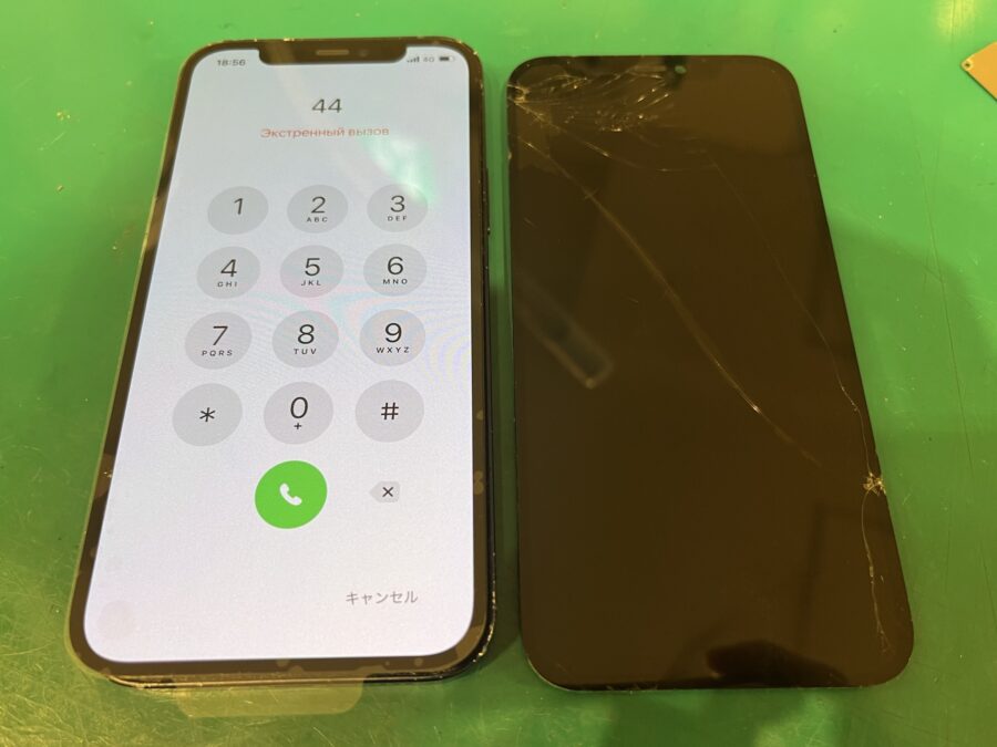 iPhone13(アイフォン)の液晶不良修理作業は15分から‼【スマホ修理工房新宿PePe店】へご相談ください！