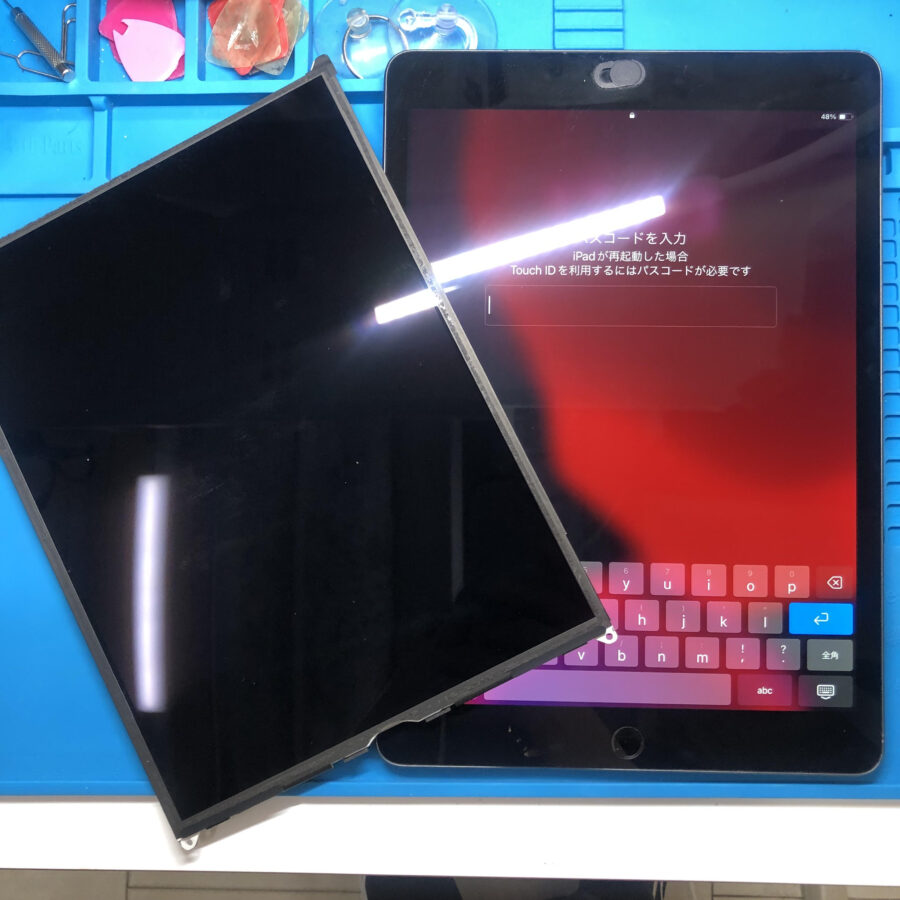 画面が映らなくなった？！iPadの即日修理は「スマホ修理工房　池袋P’パルコ本店」にご相談ください