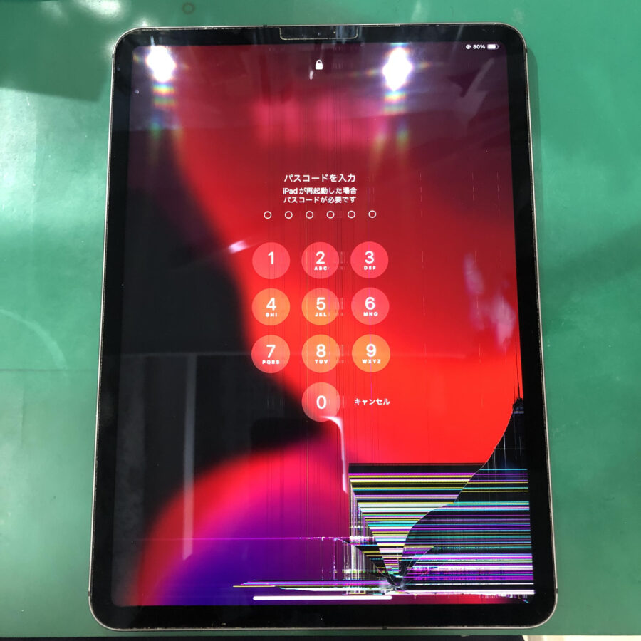 iPad（アイパッド）の画面割れ・液晶破損修理は「スマホ修理工房　池袋P’パルコ本店」にご相談ください
