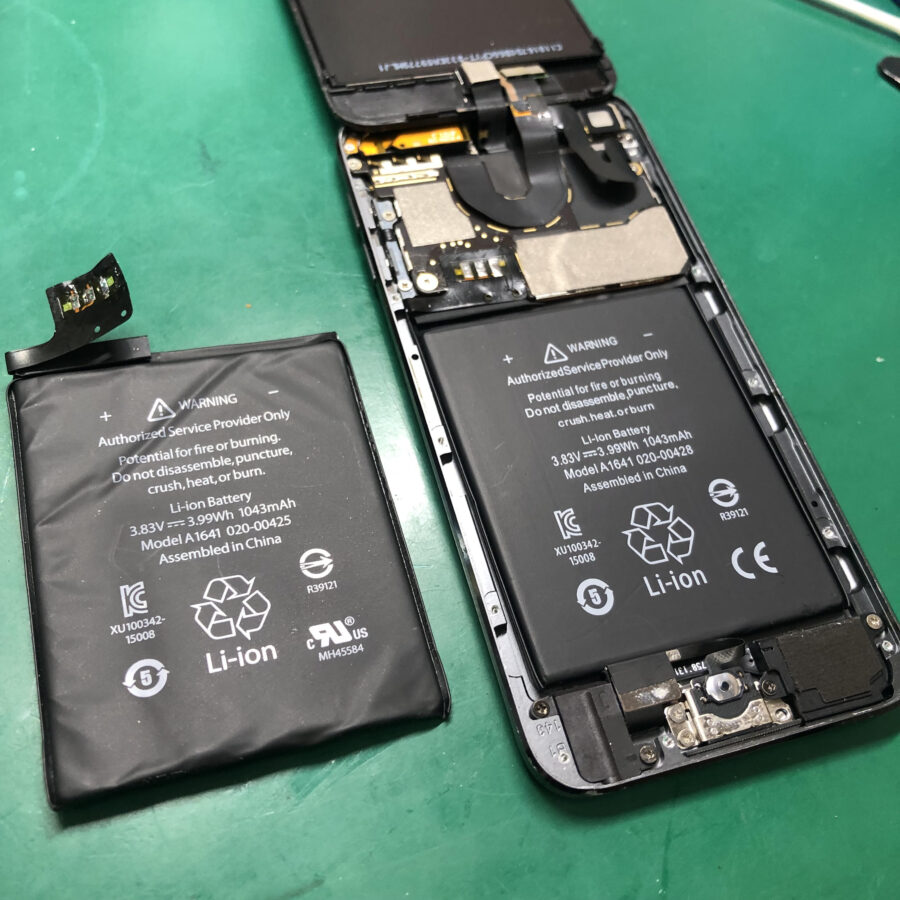 iPod touch 6のバッテリー交換は、データそのまま・即日修理の「スマホ修理工房　池袋P'パルコ本店」