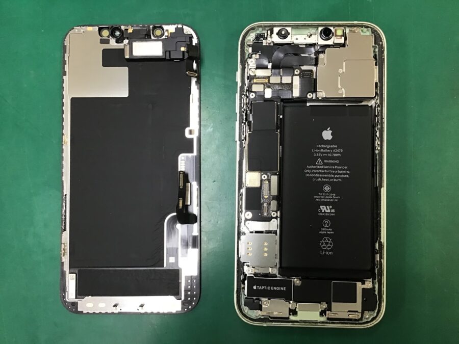 スマホ修理工房王子店/iPhone12のバッテリー交換をいたしました！
