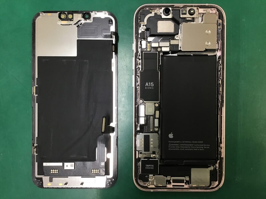 スマホ修理工房王子店/iPhone13の画面交換をいたしました！