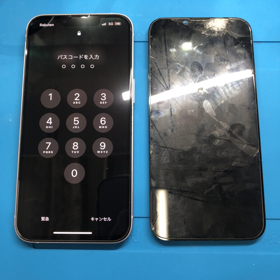 iPhone14の画面交換は、データそのまま・即日修理対応の「スマホ修理工房　池袋P'パルコ本店」へ✨