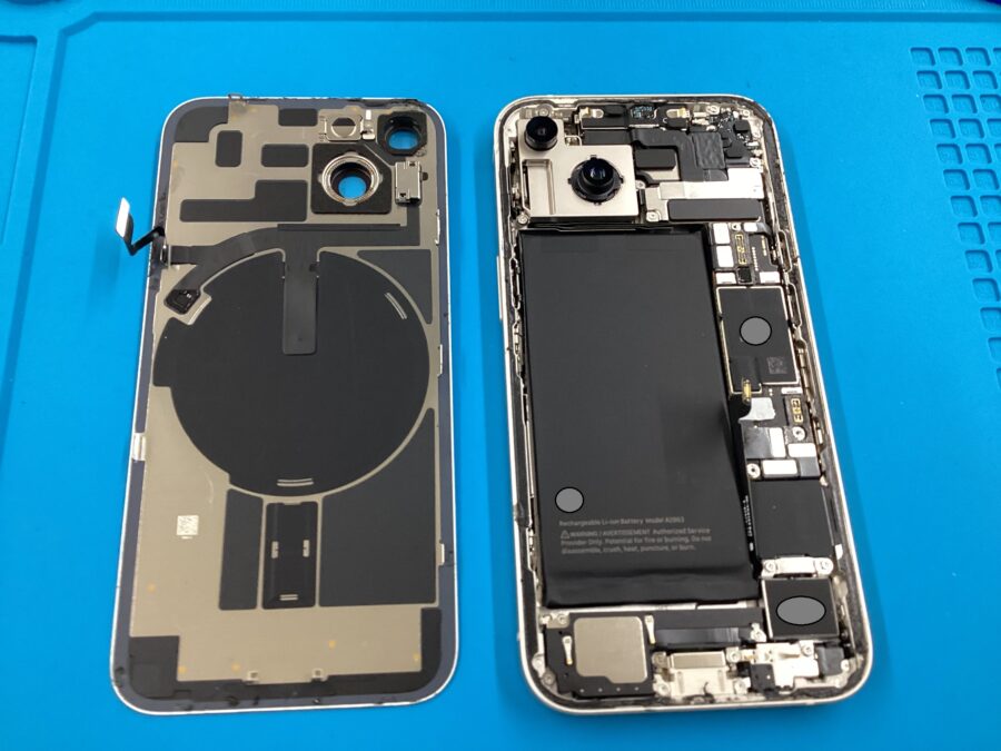 iPhone14 　アイフォン14　バッテリー交換　スマホ修理工房　青葉通り店