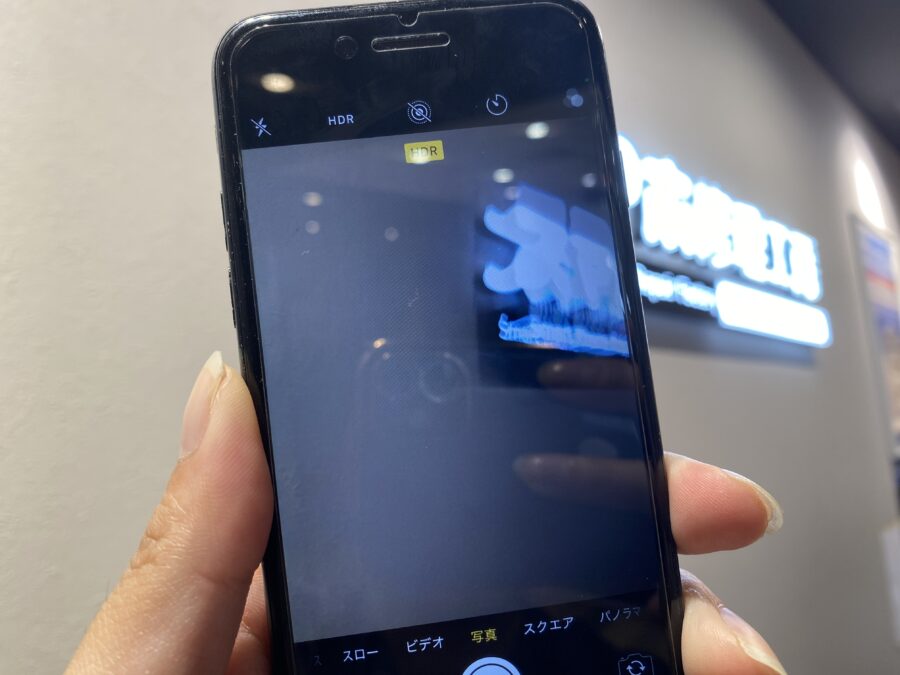 カメラがぶれまくって使えません！iPhone 7(アイフォン)のリアカメラ交換 - 即日修理のスマホ修理工房ペリエ千葉店
