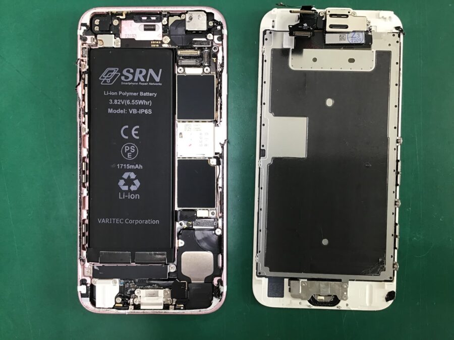 スマホ修理工房王子店/iPhone6Sの画面交換をいたしました！