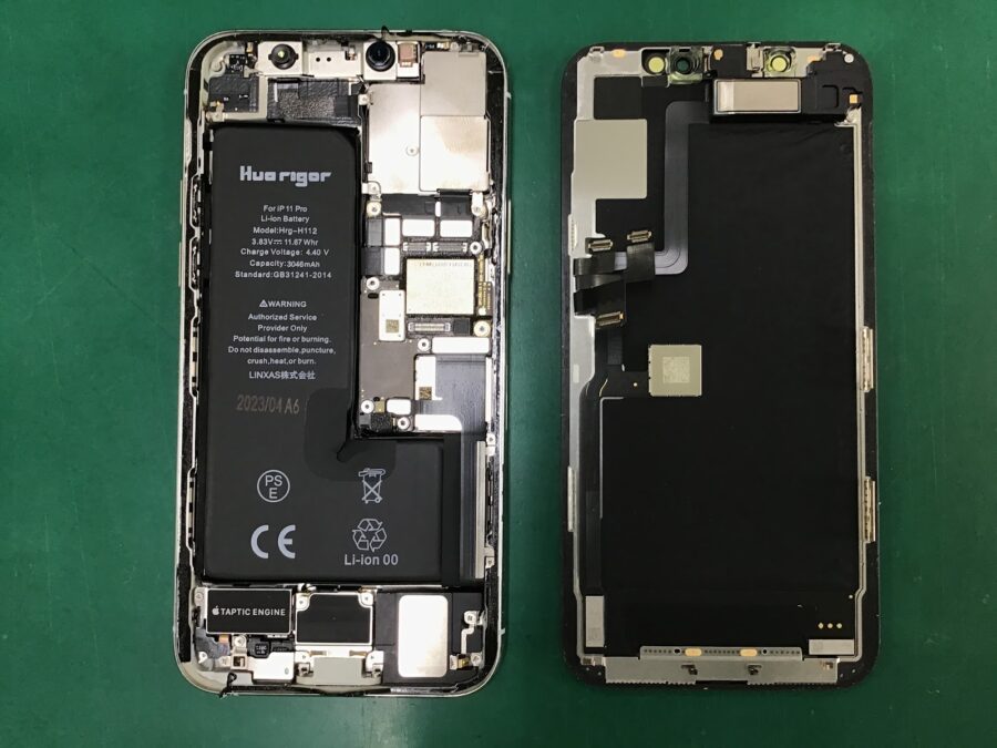 スマホ修理工房王子店/iPhone11Proのバッテリー交換をいたしました！