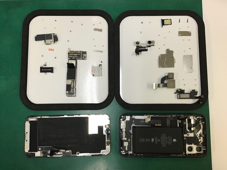 スマホ修理工房王子店/iPhone12の水没修理をいたしました！