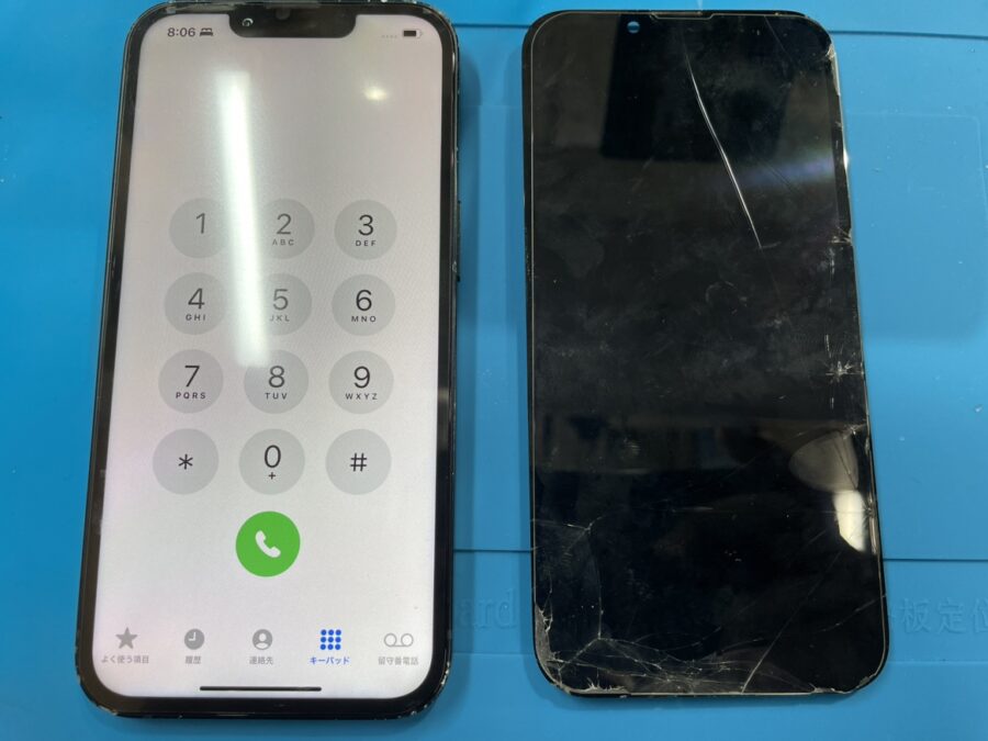 iPhone12Proのタッチ操作ができない状態も画面交換で解決！【スマホ修理工房池袋P'パルコ店】