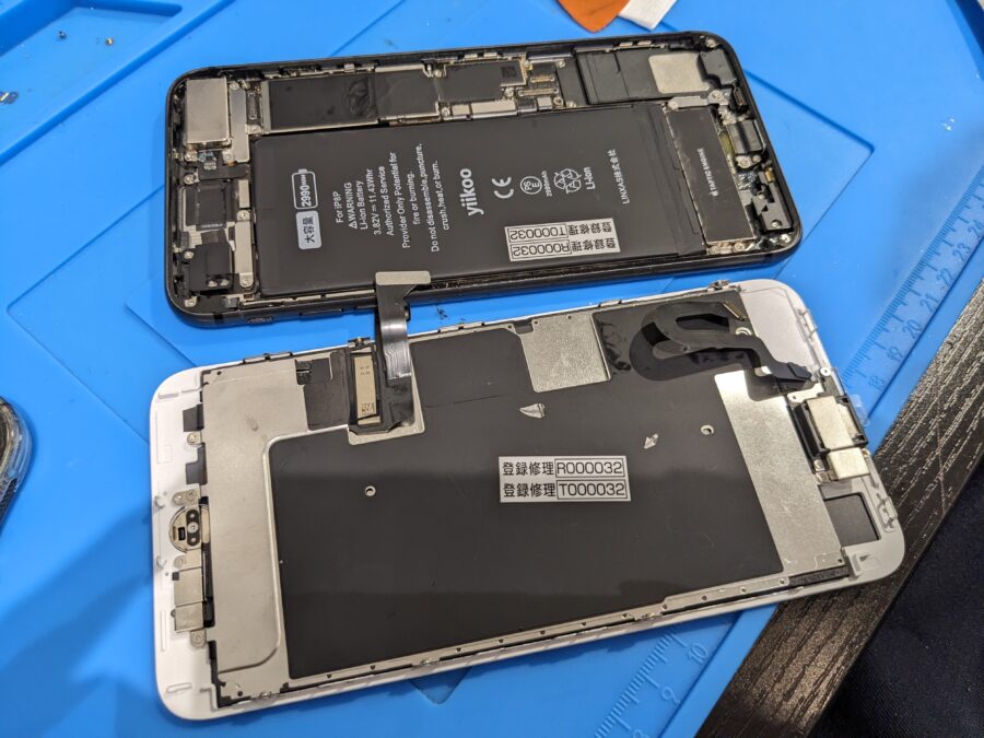 iPhone8Plus（アイフォン）のバッテリーが劣化のメッセージが出てしまった！スマホ修理工房渋谷店に