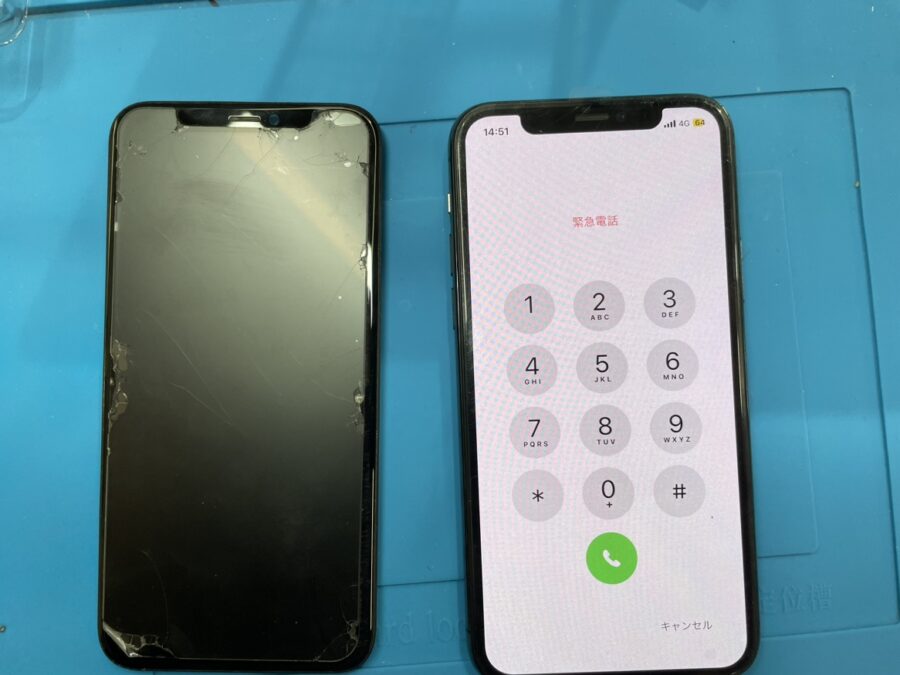 タッチが出来なくなったiPhone11Proでも最短当日修理できますよ♪【スマホ修理工房池袋P’パルコ店】