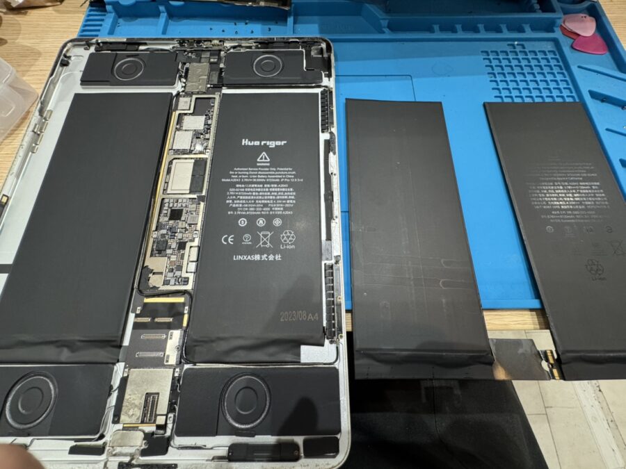 iPadPro12.9 シリーズのバッテリー交換ならデータそのまま・即日修理対応の「スマホ修理工房　池袋P'パルコ本店」