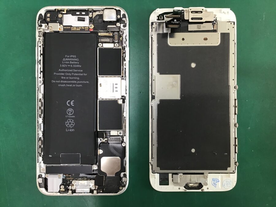 スマホ修理工房王子店/iPhone6Sのバッテリー交換をいたしました！