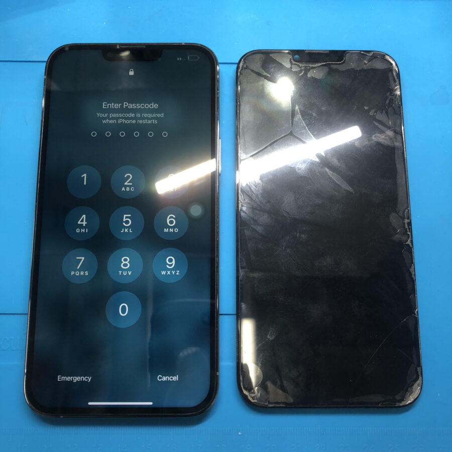 iPhone13ProMAXの画面タッチができない？！データそのまま【スマホ修理工房池袋P’パルコ店】