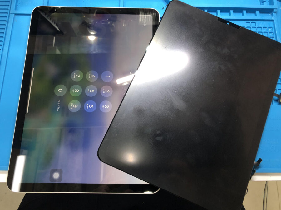 iPad Air4の画面割れ・液晶破損修理は、最短即日【スマホ修理工房 池袋P'パルコ本店】まで！