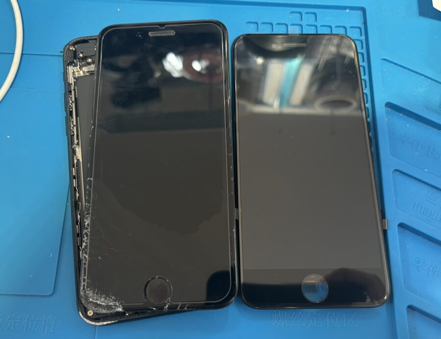 iPhoneSE3（アイフォン)画面が割れてしまった！そんな時は当店へお越しください！