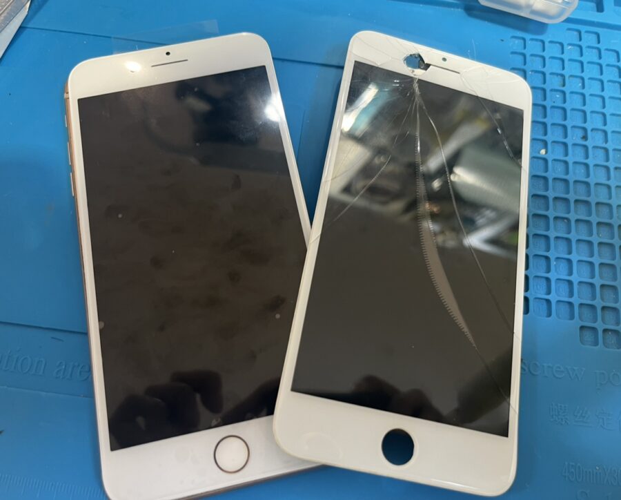 iPhone8plus（アイフォン）画面が膨らんでる⁉当店にお任せください！【スマホ修理工房 ココリア多摩センター店】