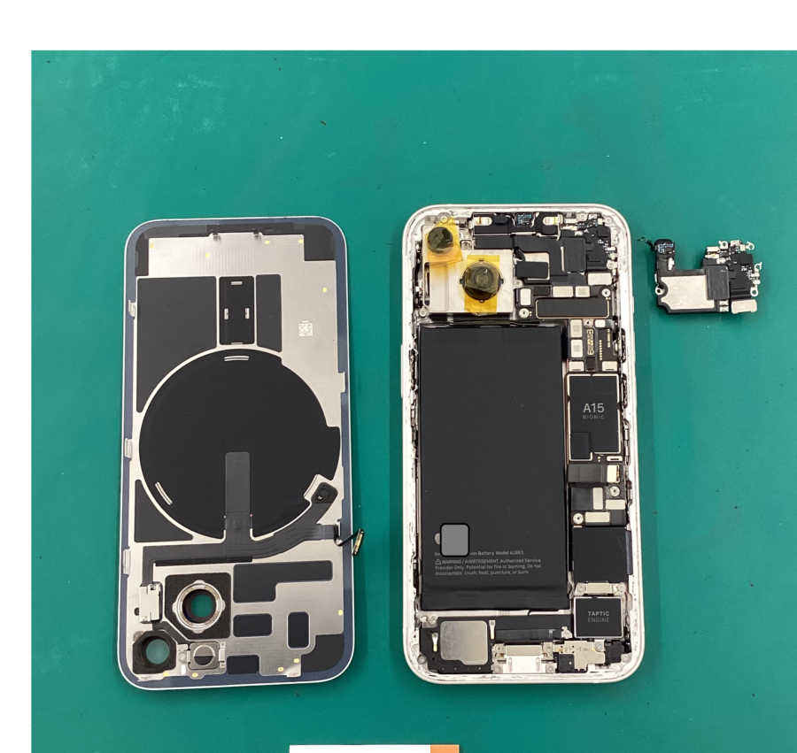 iPhone(アイフォン）１４　水没復旧　スマホ修理工房　青葉通り店