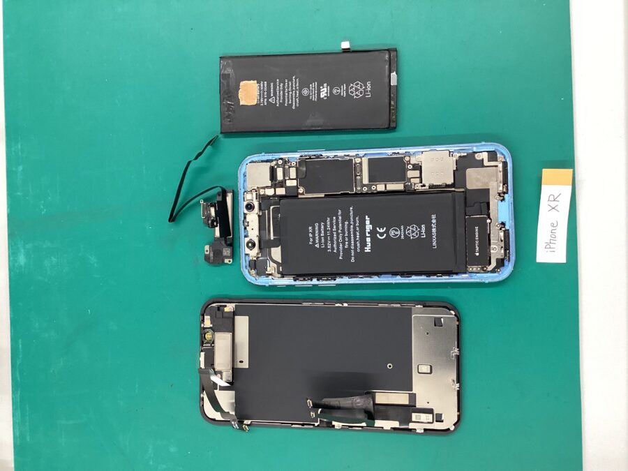 iPhone(アイフォン）XR　イヤースピーカー交換　スマホ修理工房　青葉通り店