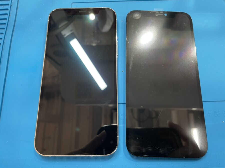 iPhone12 の画面交換(ガラス割れ・液晶破損)は、データそのまま・即日修理対応の「スマホ修理工房　池袋P'パルコ本店」へ！
