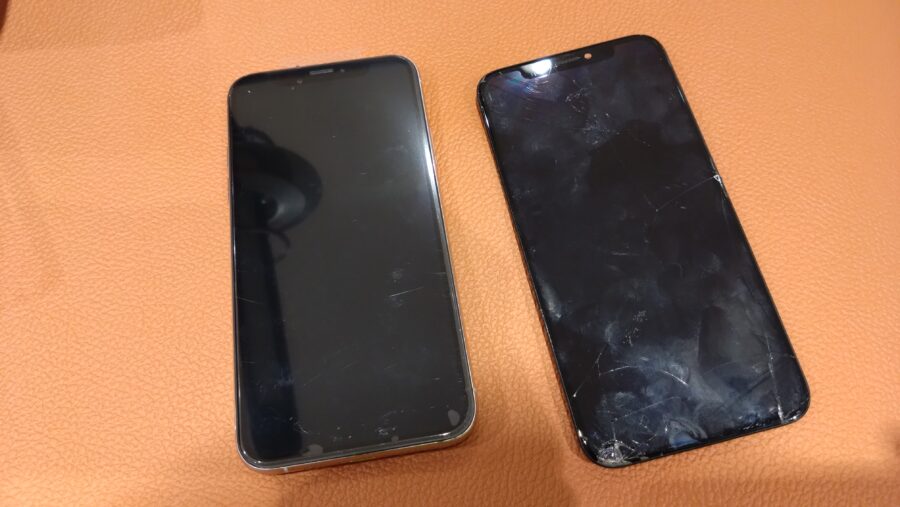 手から滑り落ちてしまったiPhone11(アイフォン)の画面交換修理を行いました【スマホ修理工房仙台PARCO2店】