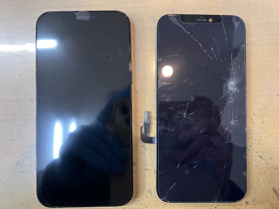 iPhone 12 Proの画面が割れてしまってタッチが出来なくなってしまったとのことで修理したいとのご相談をいただきました！