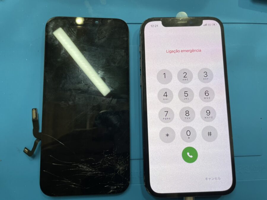 iPhone12(アイフォン12)の画面交換は、データそのまま・即日修理対応の「スマホ修理工房　池袋P'パルコ本店」へ！