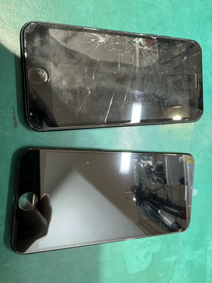 iPhoneSE3(アイフォン)の画面が割れてしまったら？！データそのまま・即日修理