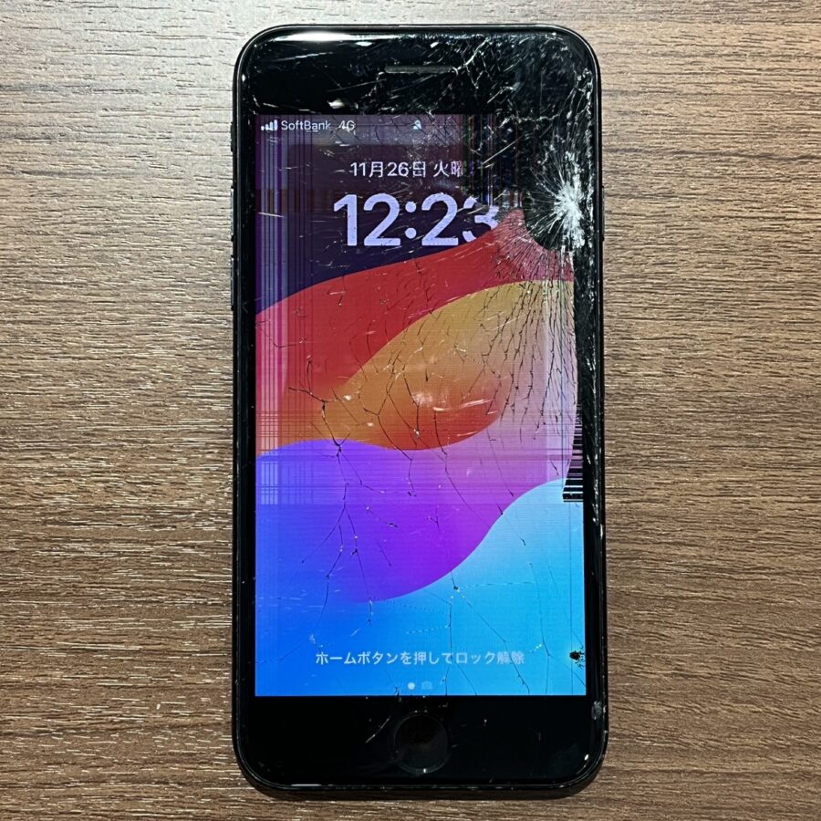 iPhoneSE3（アイフォンエスイー第3世代）の液晶修理データそのまま、即日修理の「スマホ修理工房渋谷店」へ！
