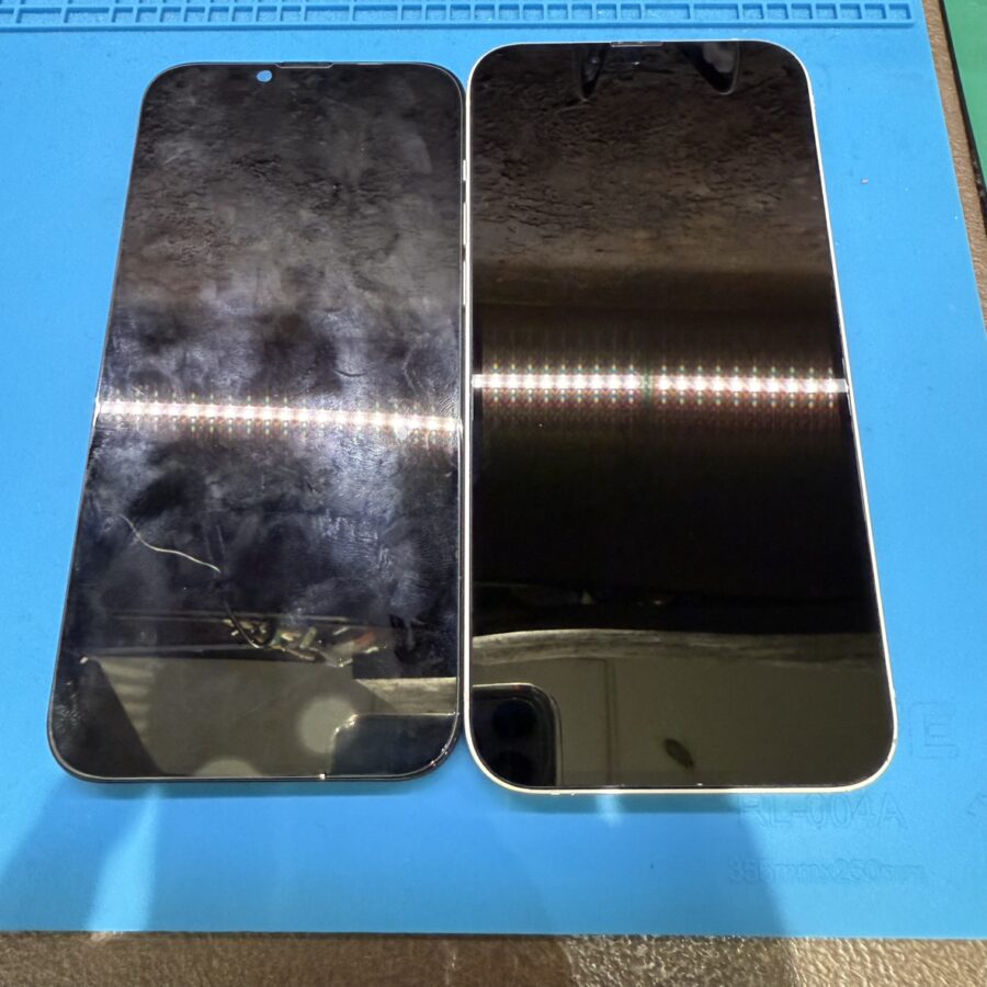 iPhone 14plusの画面が割れた？液晶が映らない?そんな時にはデータそのまま、スマホ修理工房