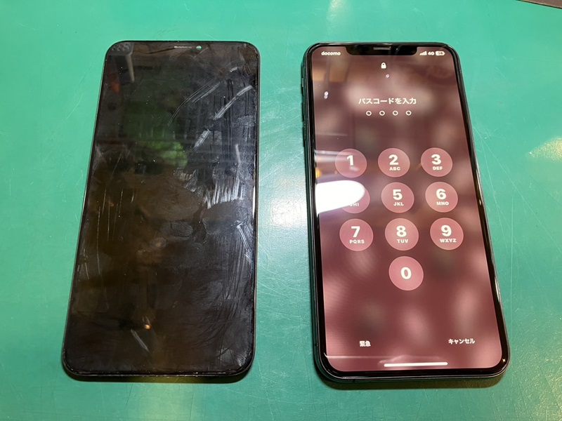 iPhone XSM（アイフォン）のタッチが利かない...即日修理可能です！【スマホ修理工房ミーツ国分寺店】