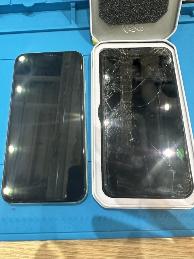 iPhone11 (アイフォン11)の画面交換は、データそのまま・即日修理対応の「スマホ修理工房　池袋P'パルコ本店」へ！