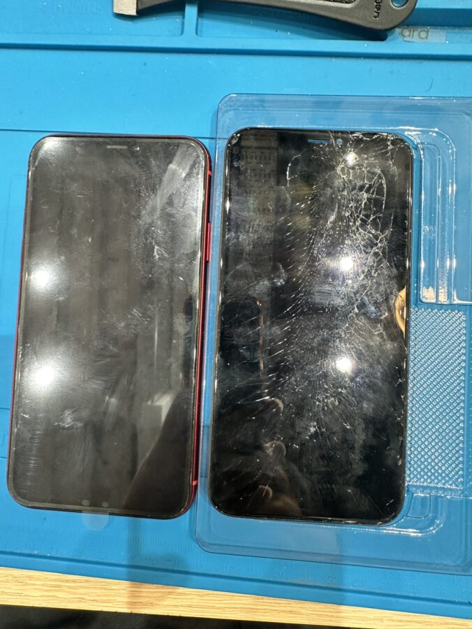 iPhoneXR(アイフォンXR)の画面交換は、データそのまま・即日修理対応の「iPhone修理工房　池袋P'パルコ本店」へ！