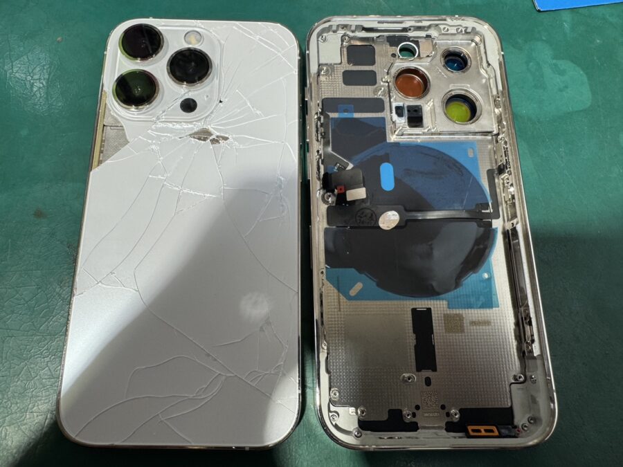 iPhone 14Pro(アイフォン)の 背面が割れてしまったら？