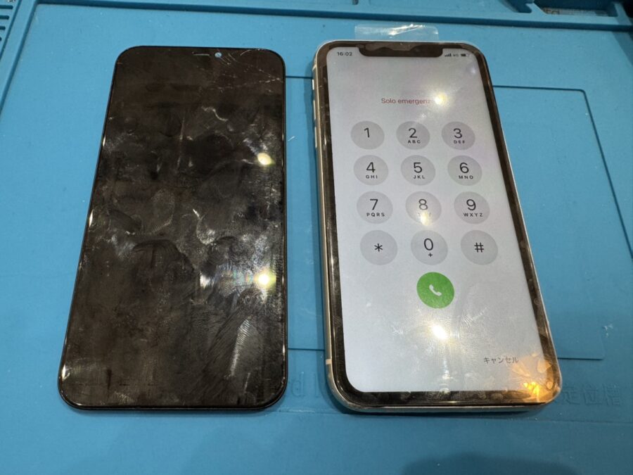 iPhone11(アイフォン11)の画面交換は、データそのまま・即日修理対応の「スマホ修理工房　池袋P'パルコ本店」へ！