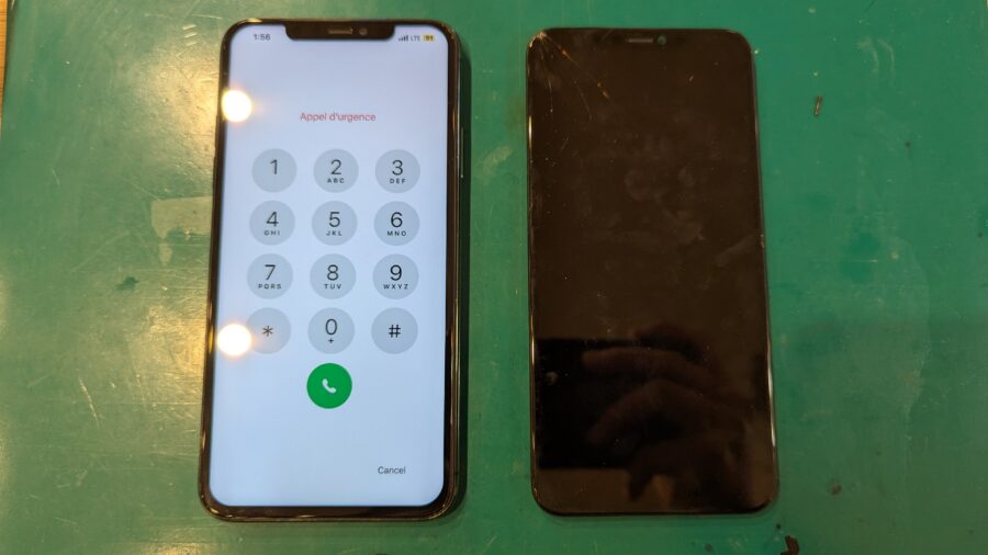 ガラス割れのiPhone11ProMax（アイフォン）も即日でサクサク修理♪【スマホ修理工房新宿PePe店】