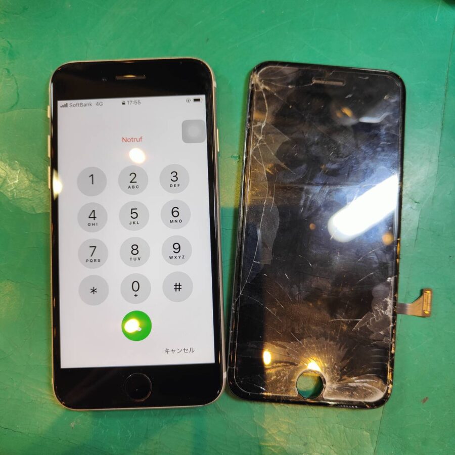 iPhoneSE2の画面交換修理を行いました！【スマホ修理工房調布パルコ店】