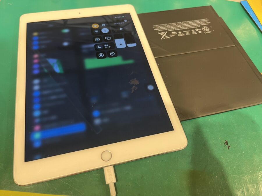 iPad Air2(アイパッドエアー)のバッテリーが劣化してきたら是非当店へ交換！「スマホ修理工房 新宿PePe店」へ
