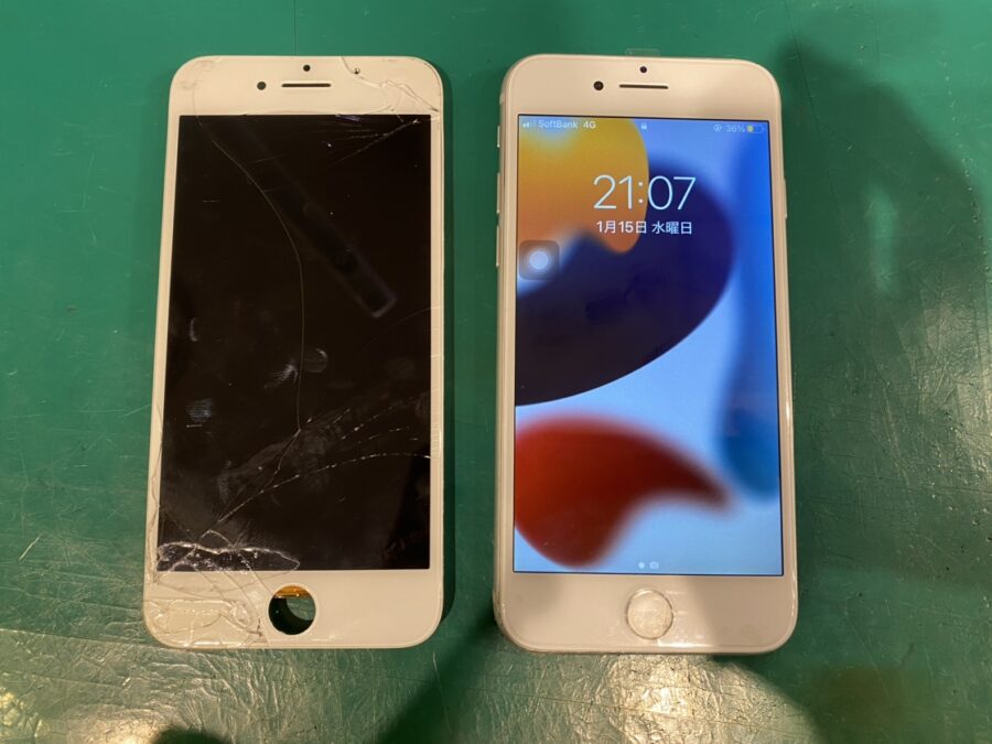 iPhone７もまだまだ即日画面交換！ガラス割れでお困りの時は【スマホ修理工房新宿PePe店】へ！