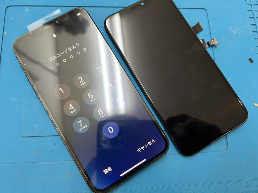 iPhone Xの画面が急に映らなくなってしまったとのご相談をいただきました！