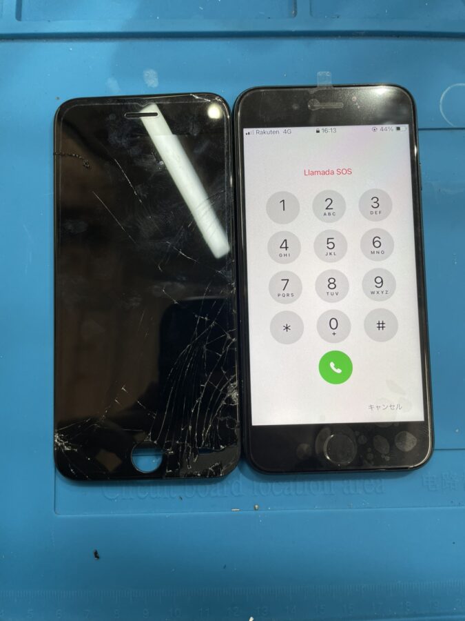 iPhoneSE3（アイフォンSE第３世代）画面交換させて頂きました【スマホ修理工房　池袋P'パルコ本店】