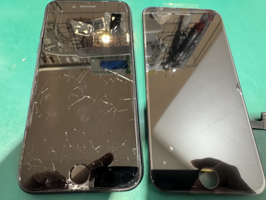 iPhone SE3（アイフォン）の画面交換も即日修理対応！