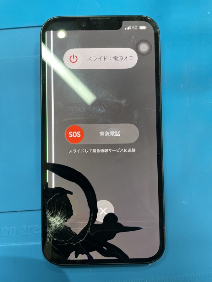 iPhone14の画面交換（ガラス割れ・液晶破損）は【スマホ修理工房池袋P'パルコ店】で最短即日で対応できま！！