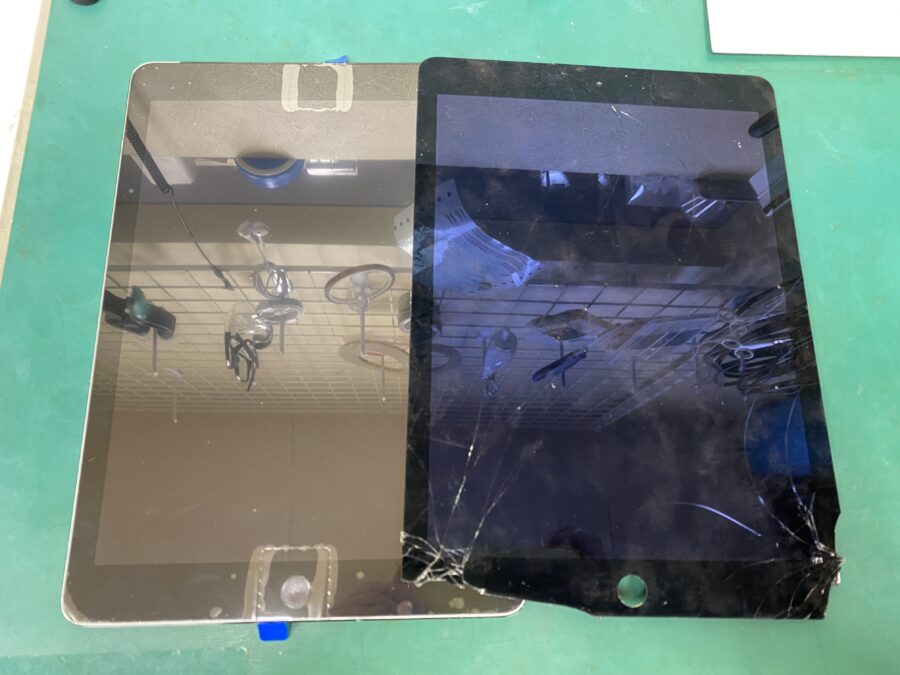 江東区西大島、亀戸近くのスマホ修理店！iPad Air2(アイパッド)画面が割れた。そんな時は【スマホ修理工房西大島店】へ