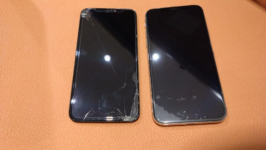 画面が割れてしまったiPhoneX（アイフォンテン）修理を行いました【スマホ修理工房仙台PARCO2店】