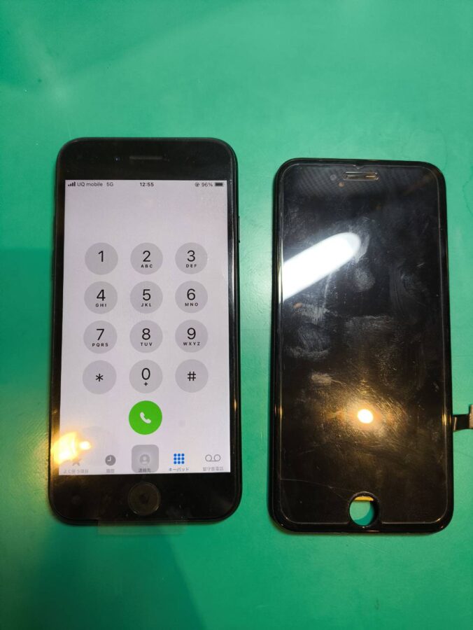iPhone SE3の液晶パネル交換修理を受付！！【スマホ修理工房調布パルコ店】