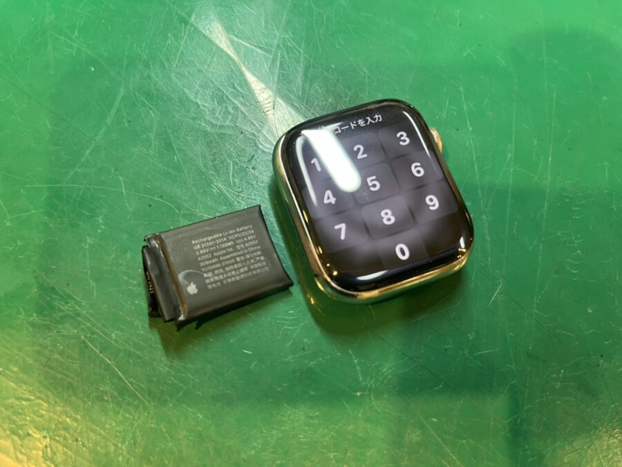バッテリーが劣化してしまった?そんなApple Watch series7 44mm(アップルウォッチ) のバッテリー交換を承り